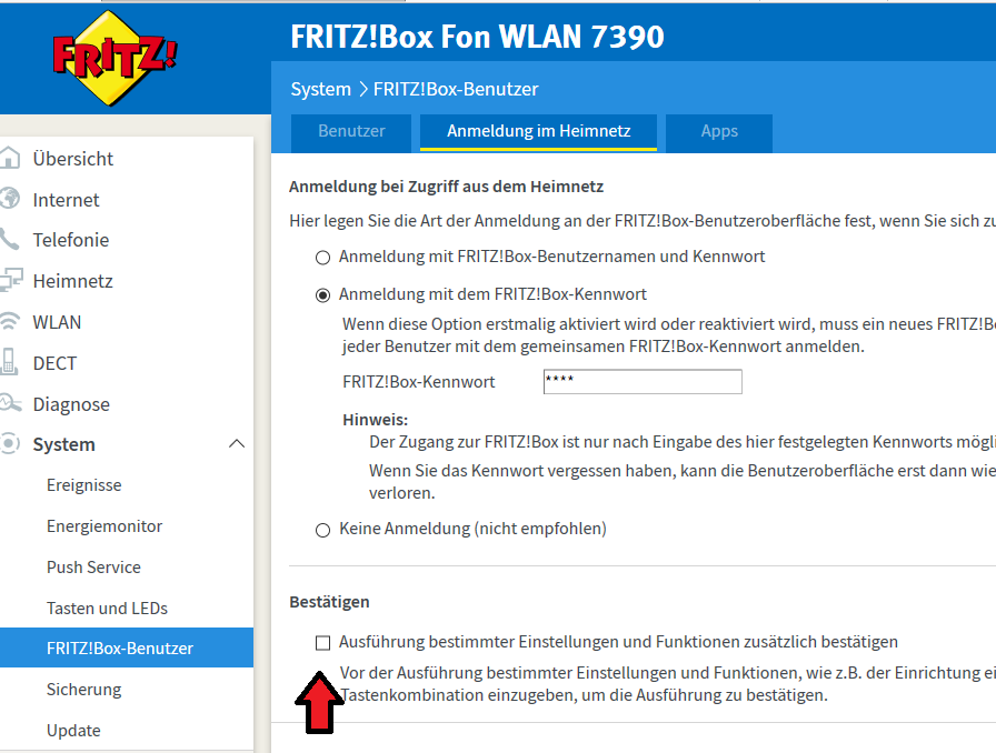 Von der Fritz!Box durch ein Update ausgesperrt